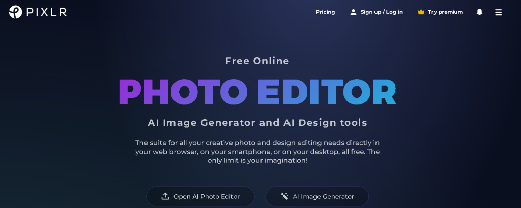 PIXLR - 6 Trending Design Tools