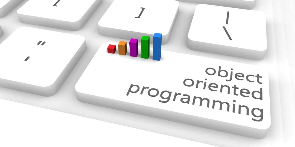 Ultimate Guide to Object-Oriented Programming Languages object oriented programming text on the keyboard