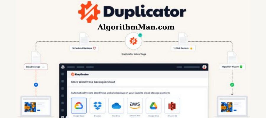 Duplicator - Top 10 WordPress Backup Plugins Compared (Pros & Cons)