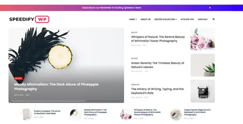 Speedify WordPress Theme