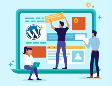 WordPress Website Builder: Your Ultimate Guide to Success | A website establishment illustration