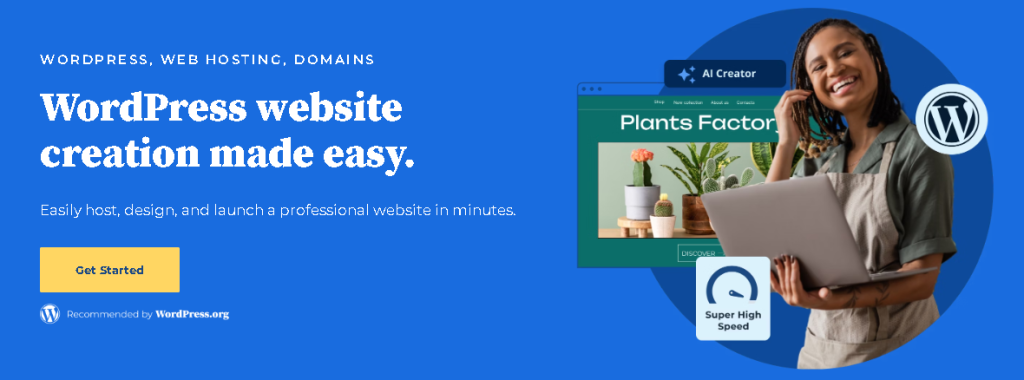 Bluehost hosting 