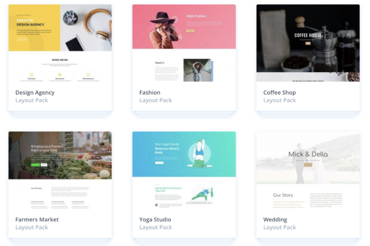 divi website builder