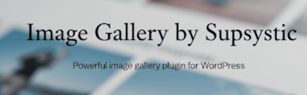 Image Gallery by Supsystic