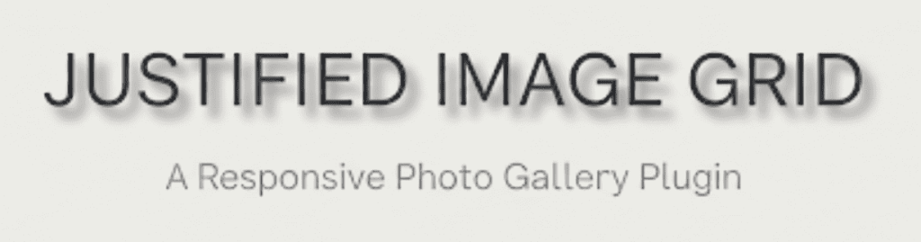 Justified Image Grid | WordPress Photo Gallery Plugins