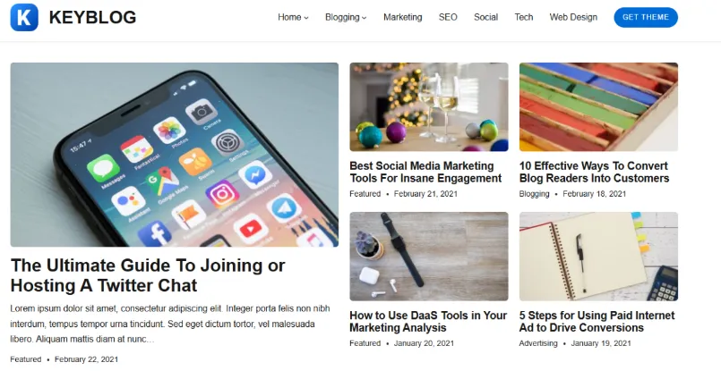 Best Free and Fast WordPress Themes