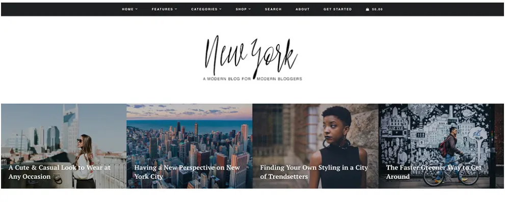 New York WordPress Theme