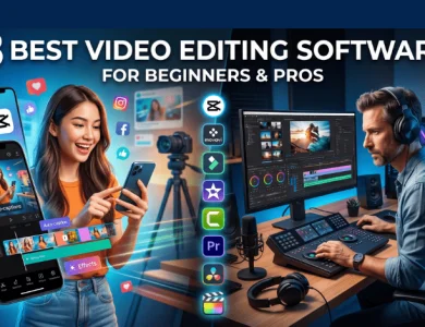 Best Video Editing Software for Beginners & Pros